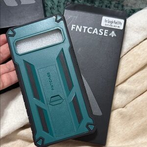 Teal and Black Phone Case for Google Pixel 8 Pro